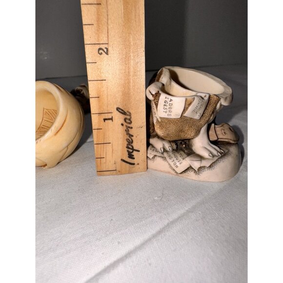 Harmony Kingdom Bulldog Figurine trinket box Hidden Compartment British Flag Det - Picture 8 of 10